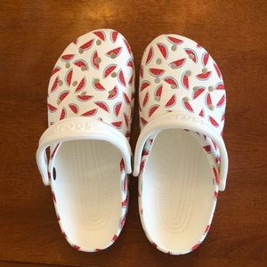 Classic Crocs white/watermelon M7/ W9